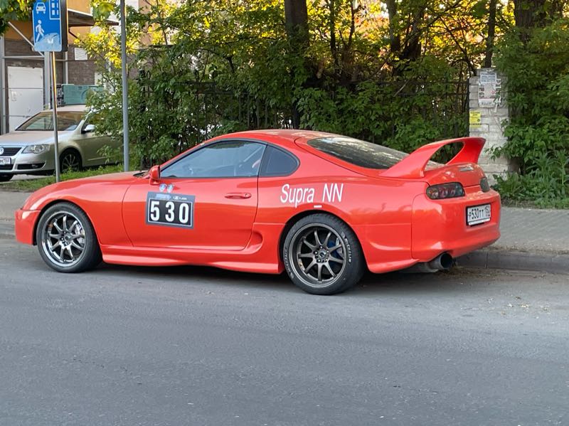 Toyota Supra spotted in Nizhniy Novgorod