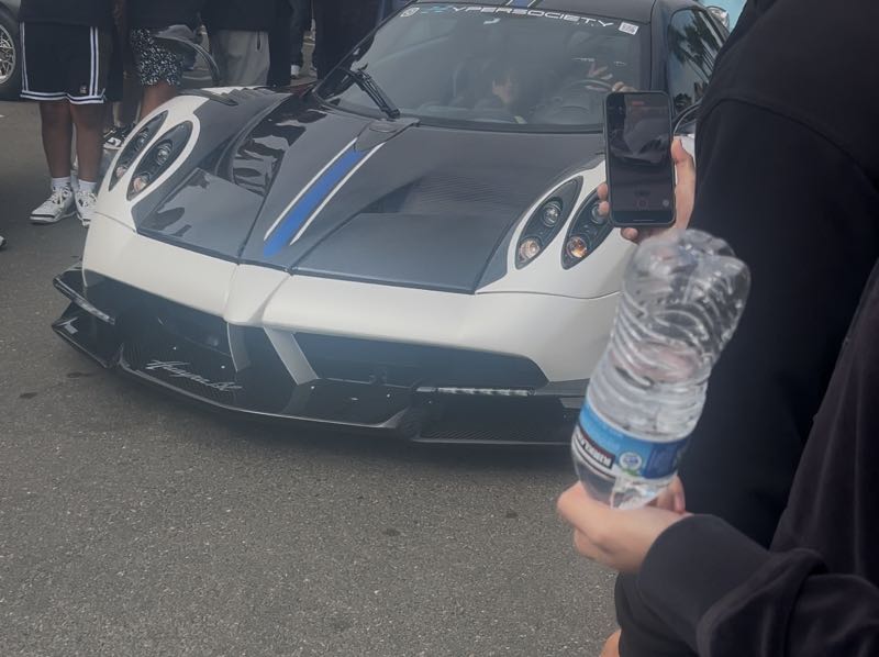 Pagani Huayra spotted in Huntington Beach