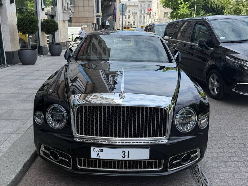 Bentley Mulsanne spotted in Budapest
