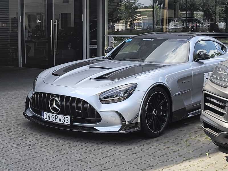 Mercedes-Benz AMG GT Black Series spotted in Wrocław