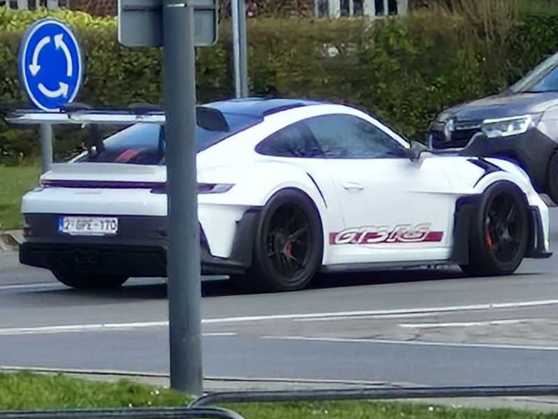 Porsche 911 GT3 RS (2022) spotted in Kortrijk, Belgium