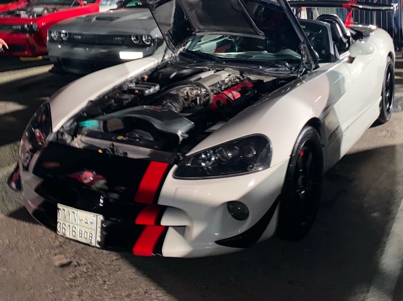 Dodge Viper (2003) spotted in Riyadh, Saudi Arabia