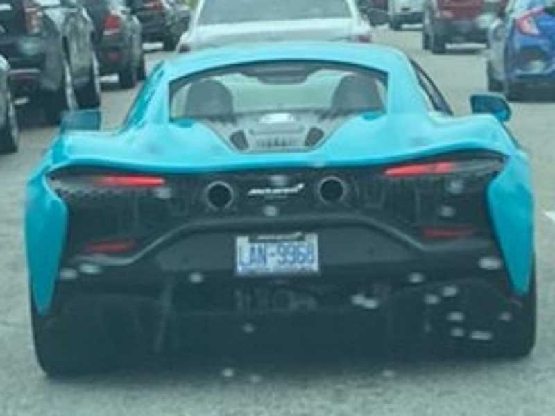 McLaren P1 spotted in Houston