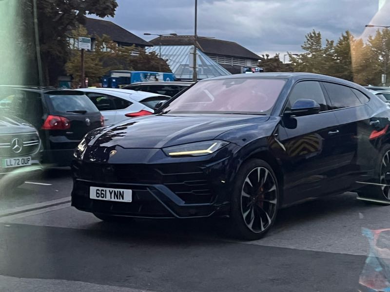 Lamborghini Urus spotted in Doncaster
