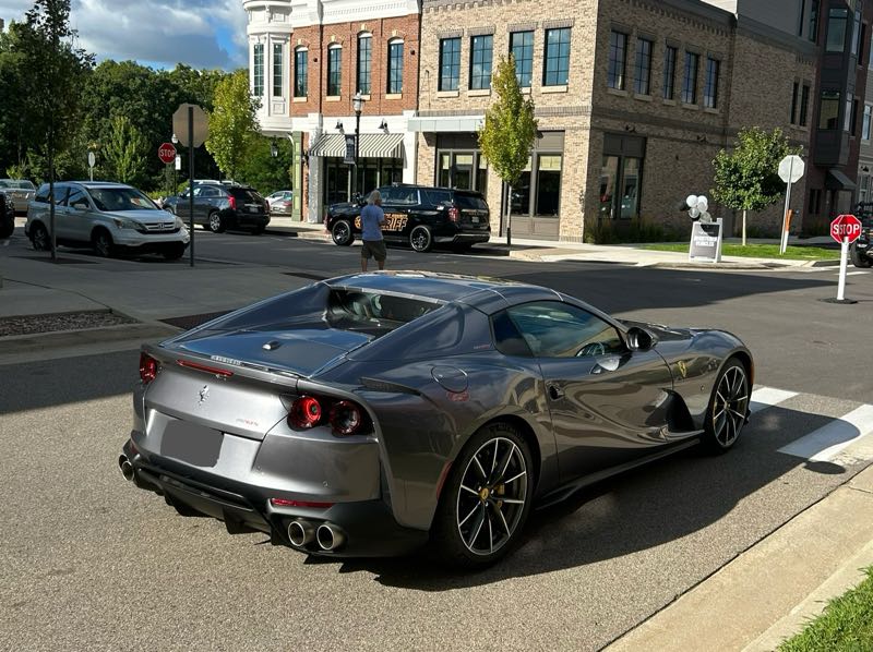 Ferrari 812 Superfast (2018) spotted in Grand Rapids, United States