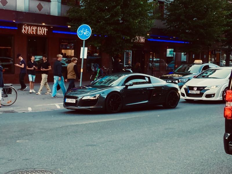 Audi R8 spotted in Karlstad