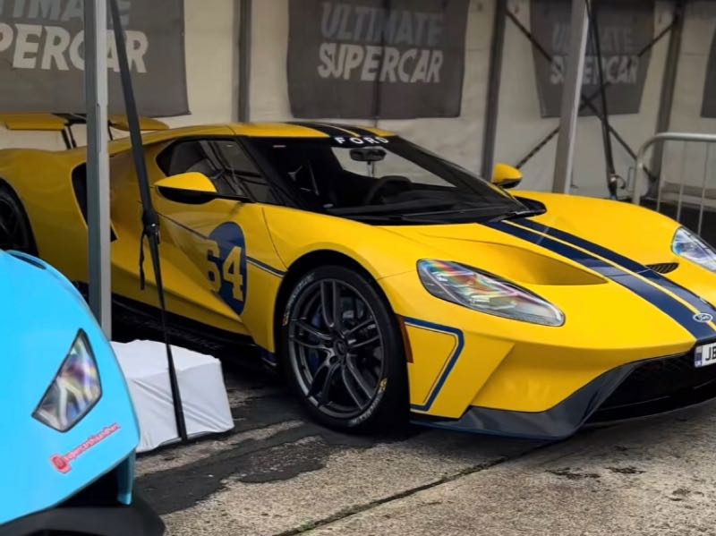 Ford GT spotted in Harrogate