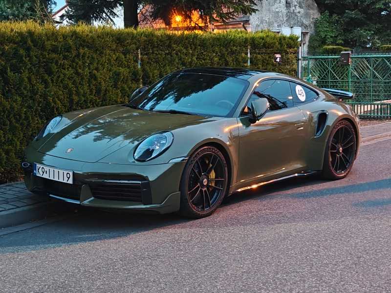 Porsche 911 Turbo S (2021) spotted in Jaworzno, Poland