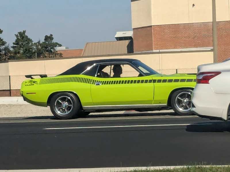 Plymouth Cuda spotted in Richmond
