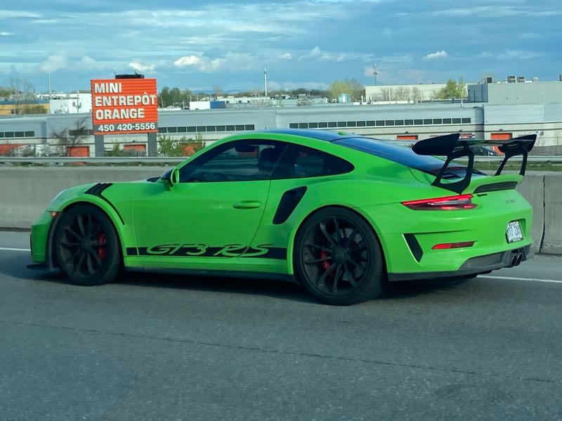 Porsche 911 GT3 RS spotted in Montréal