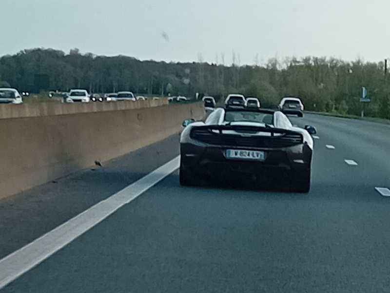 McLaren 650S Spider spotted in Tournai