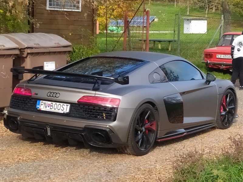 Audi R8 spotted in Nitra