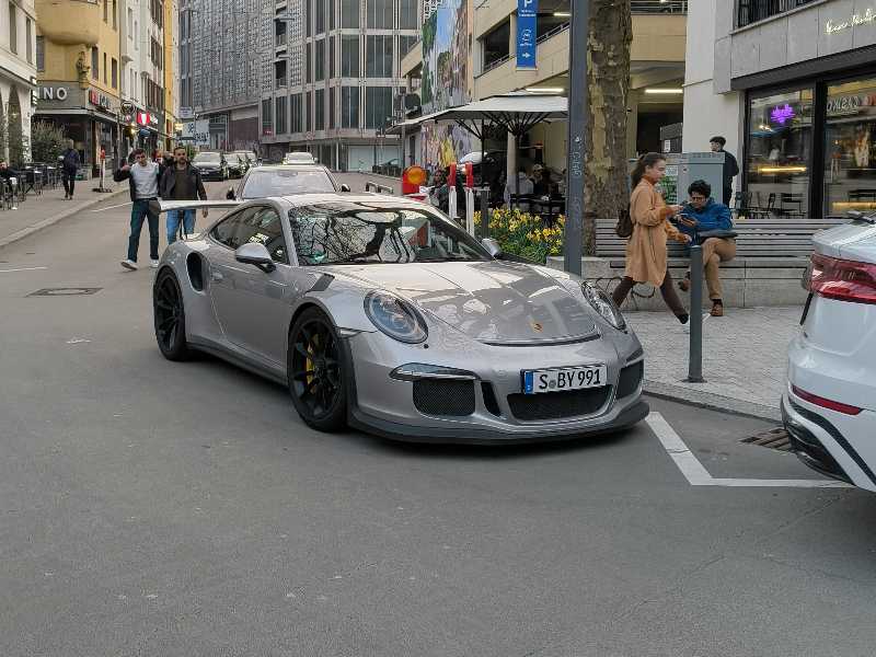 Porsche 911 GT2 RS (2019) spotted in Stuttgart, Germany
