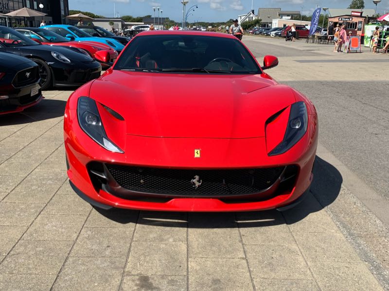 Ferrari 812 Superfast (2020) spotted in Falkenberg, Sweden