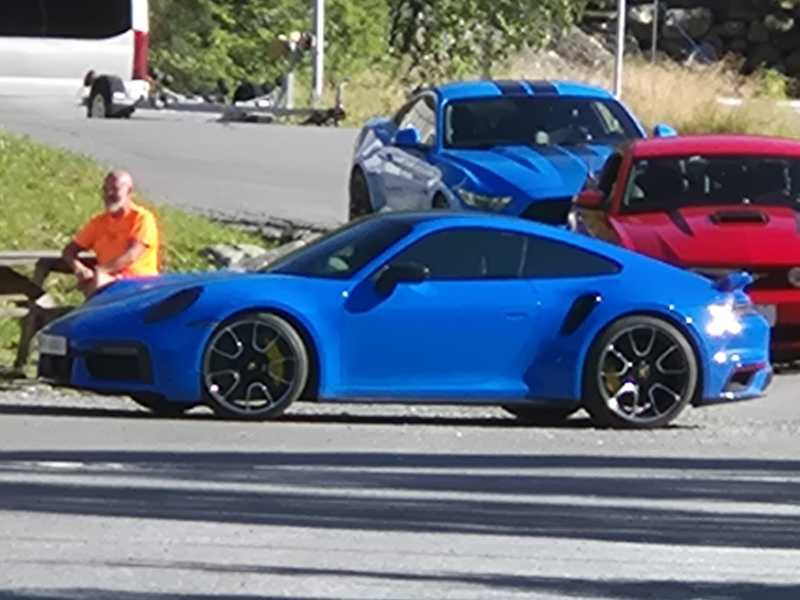 Porsche 911 Turbo S spotted in Odda