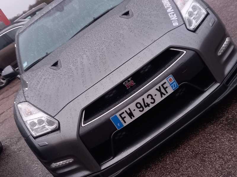 Nissan GT-R spotted in Évreux