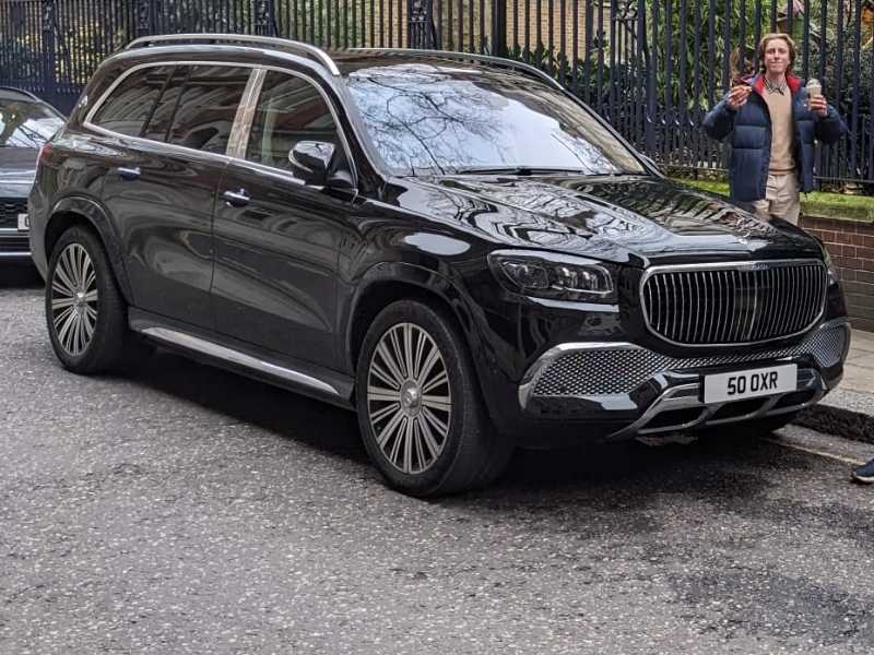 Mercedes-Benz Maybach GLS 600 spotted in London