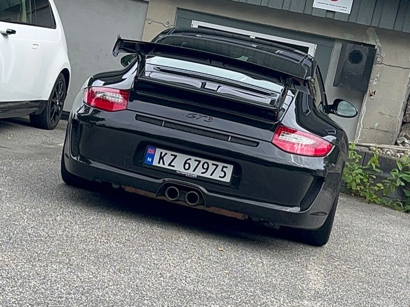 Porsche 911 GTS spotted in Kristiansand