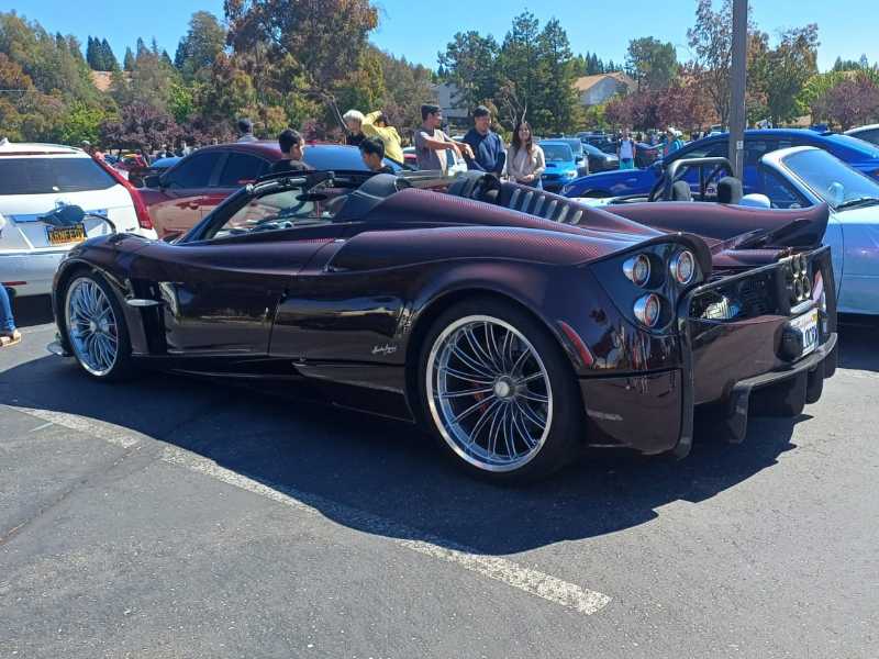 Pagani Zonda spotted in San Ramon
