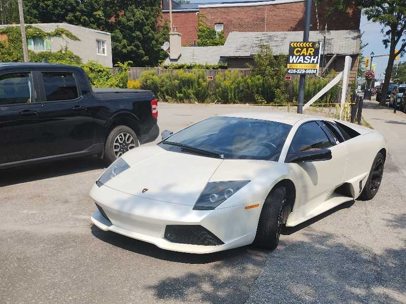 Lamborghini Murciélago spotted in Whitby