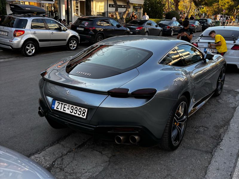 Ferrari Roma spotted in Glyfáda