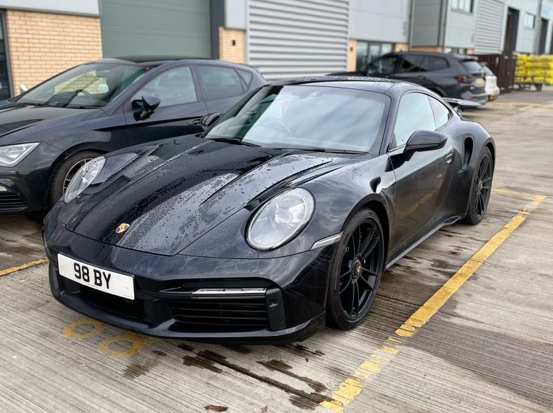 Porsche 911 Turbo S spotted in Blackpool