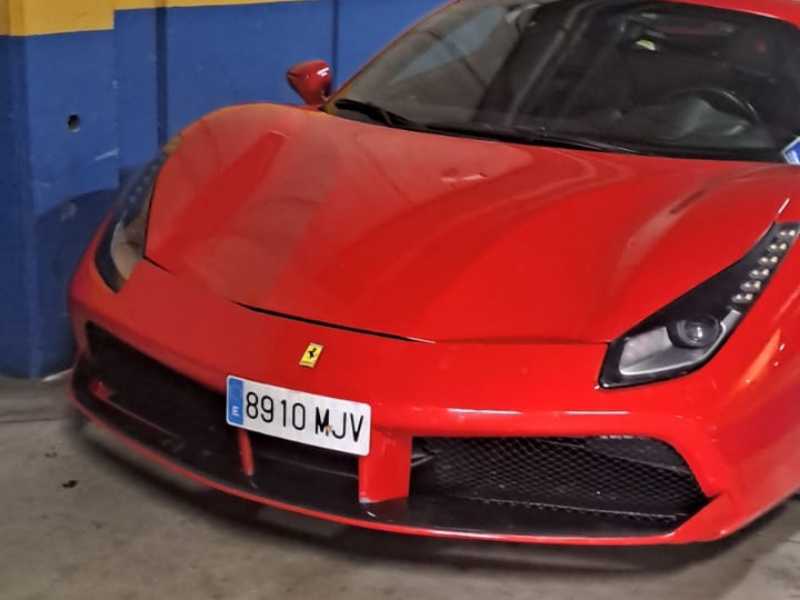 Ferrari 488 GTB spotted in Arganda