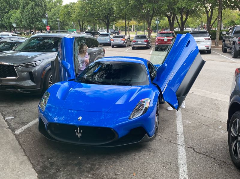 Maserati MC20 spotted in Grapevine