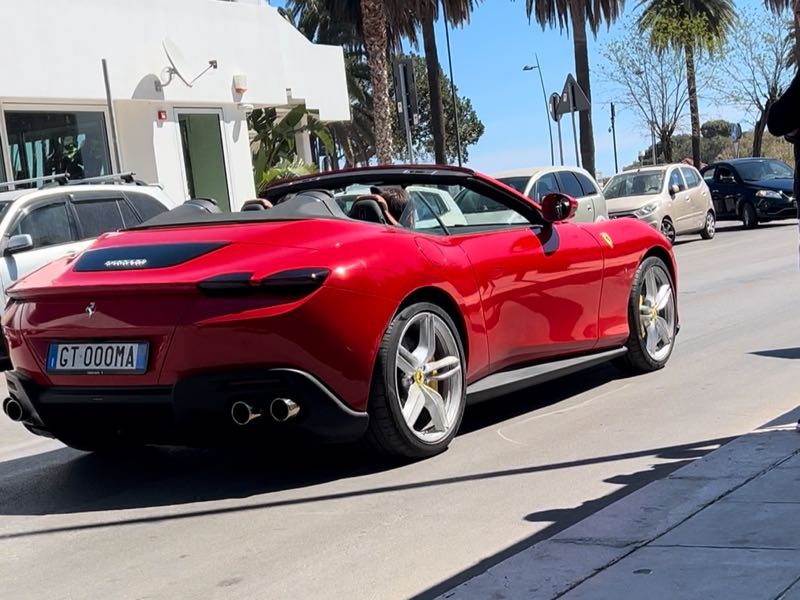 Ferrari Portofino spotted in Palermo