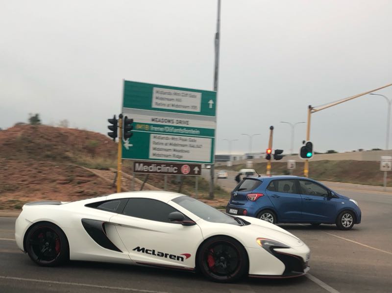 McLaren 650S spotted in Thembisa