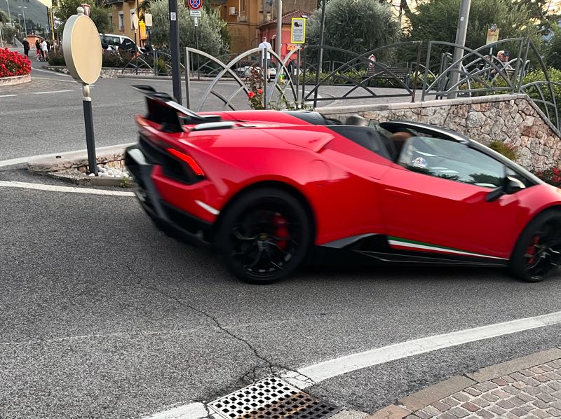 Lamborghini Huracán spotted in Riva del Garda