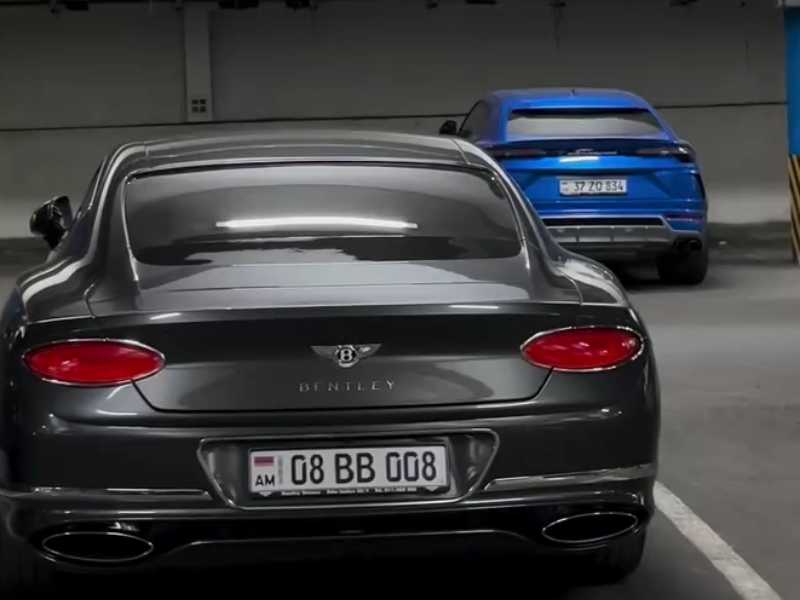 Bentley Continental GT (2021) spotted in Yerevan, Armenia
