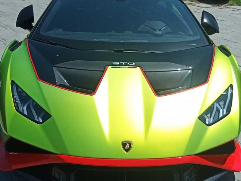 Lamborghini Huracán STO spotted in Forlì