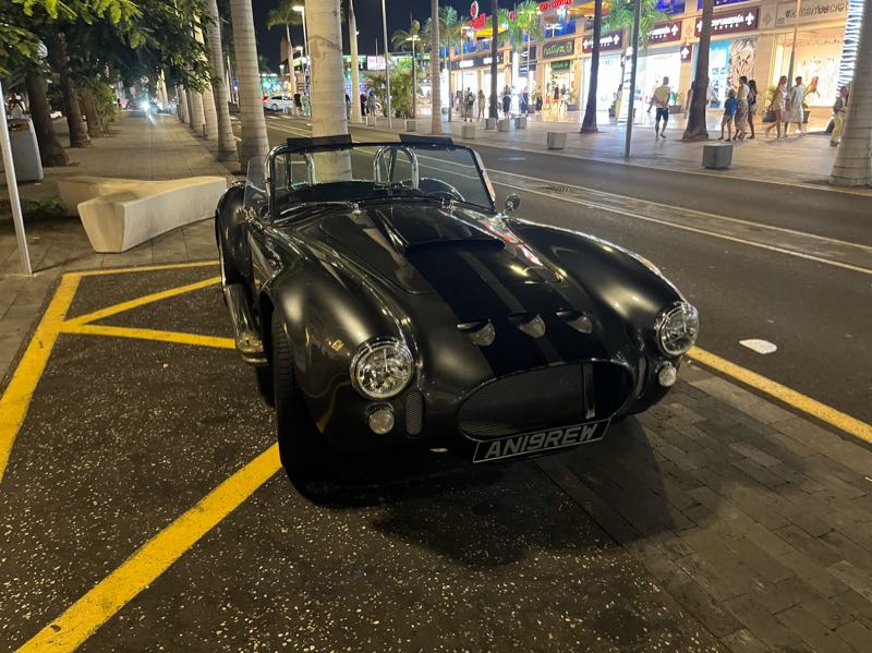 AC Cobra (1960) spotted in Arona, Spain