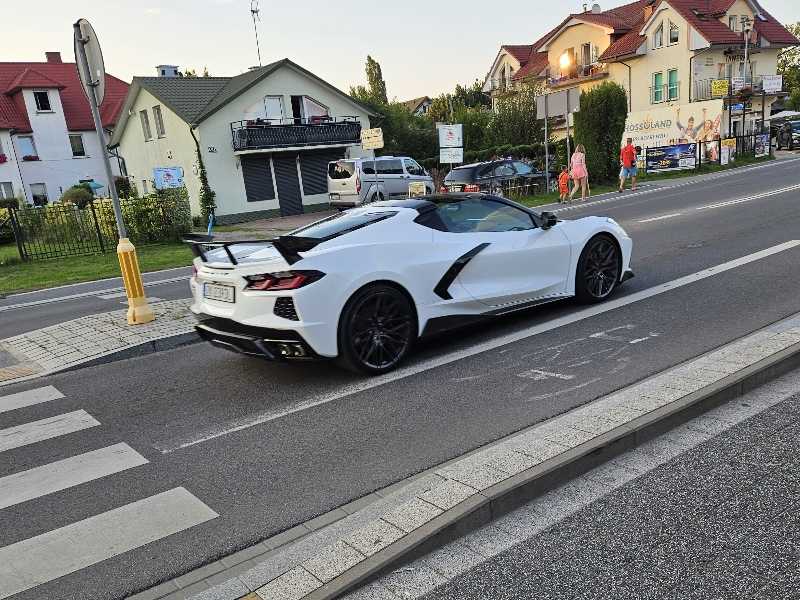 Chevrolet Corvette C8 Z06 spotted in Koszalin