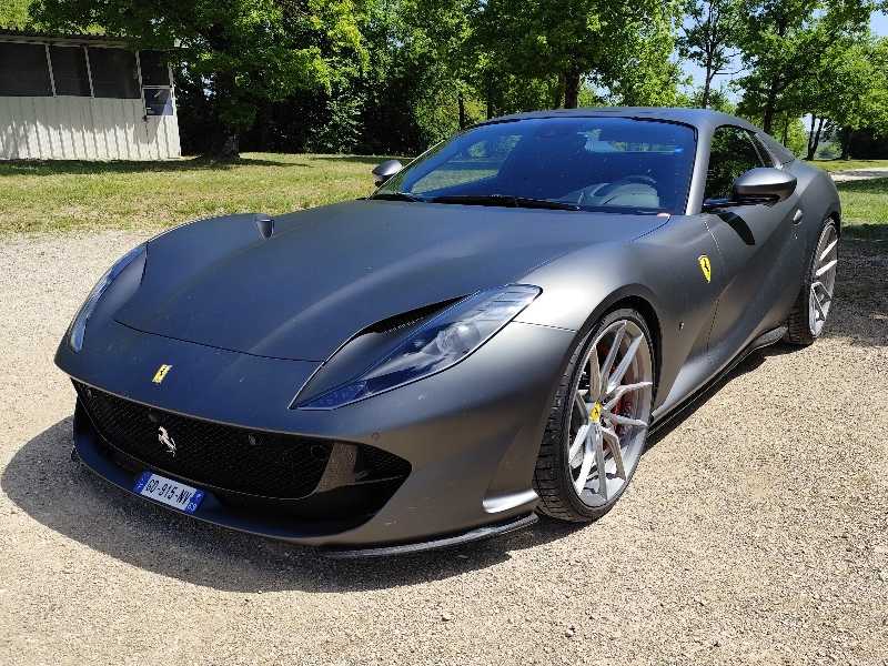 Ferrari 812 Superfast spotted in Dijon