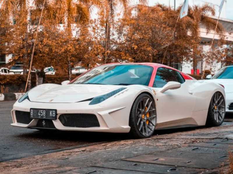 Ferrari 458 Italia spotted in Pontianak