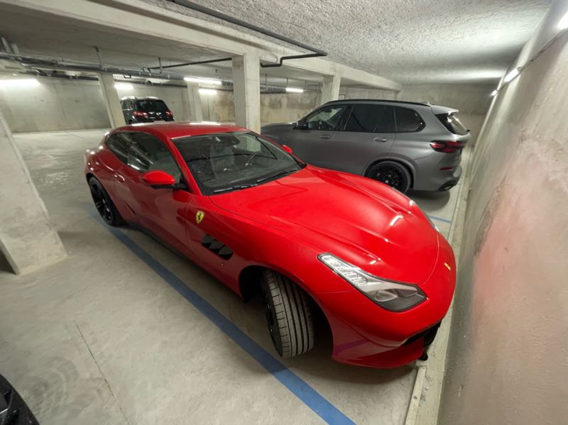 Ferrari GTC4Lusso spotted in Marne La Vallée