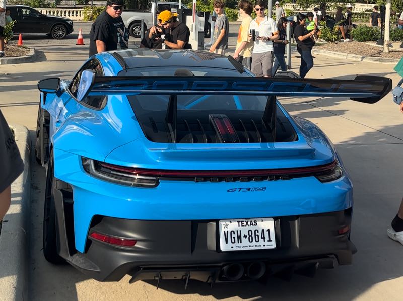 Porsche GT3 RS spotted in Houston