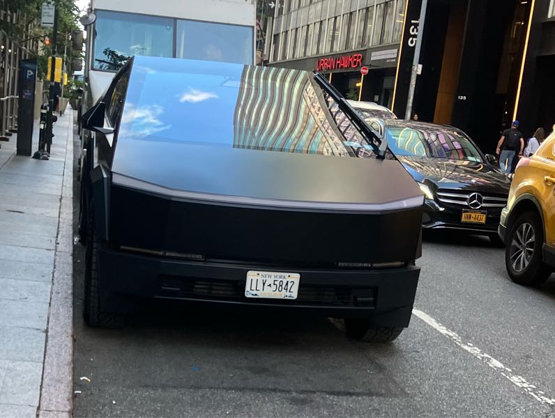 Tesla Cybertruck spotted in Kara-Kulja