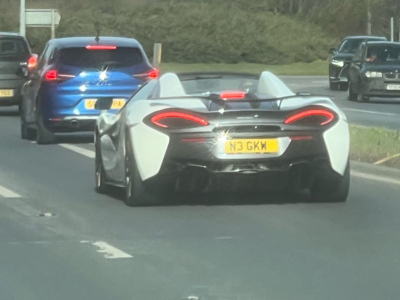 McLaren 570S spotted in Scarborough