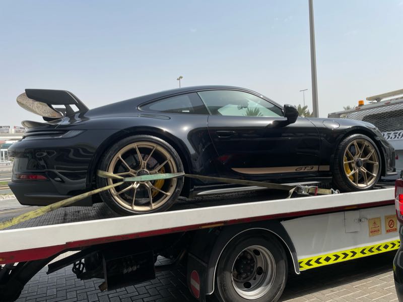Porsche 911 GT3 (2022) spotted in Dubai, United Arab Emirates