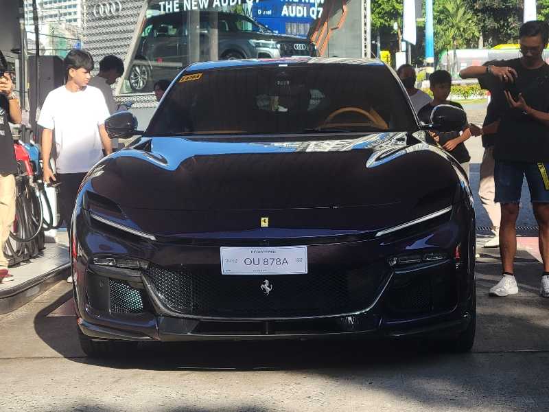 Ferrari Roma spotted in Dasmariñas