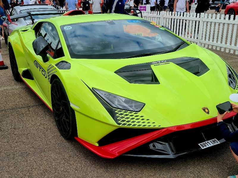 Lamborghini Huracán STO (2021) spotted in Leicester, United Kingdom
