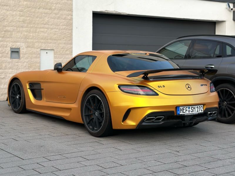 Mercedes-Benz SLS AMG spotted in Bebra