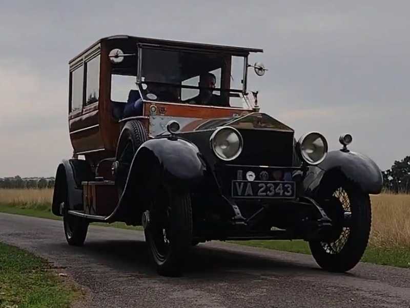 Rolls-Royce Silver Ghost spotted in London