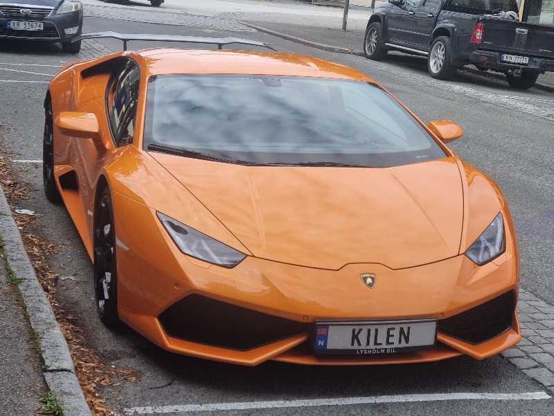 Lamborghini Huracán spotted in Steinkjer
