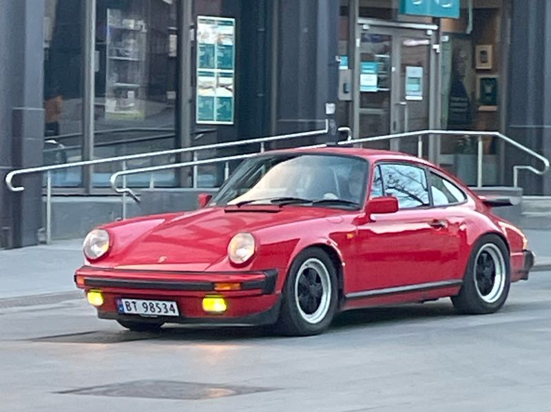 Porsche 911 spotted in Lillehammer