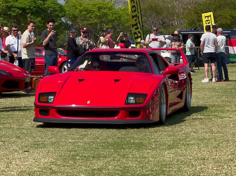 Ferrari F40 (1992) spotted in Brisbane, Australia