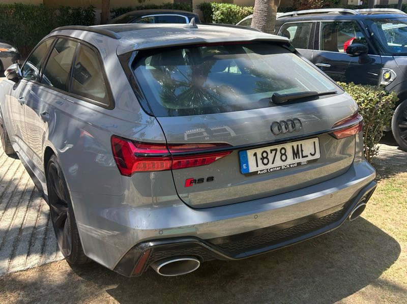 Audi RS6 spotted in La Línea de la Concepción